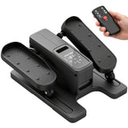 Mini Ellipsentrainer für Zuhause Untertisch Elektrischer Crosstrainer mit Fernbedienung LED-Display 12 Geschwindigkeiten