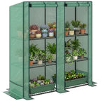 Three-Tier Mini Greenhouse - Green