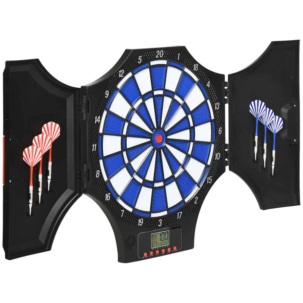 Electronic Dartboard Set, with 31 Games, for Eight Players
