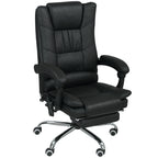 Massagstuhl B¨¹rostuhl mit Massagefunktion, inkl. Fu?st¨¹tze, h?henverstellbar, 64 cm x 70 cm x 118 cm, Schwarz