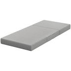 Klappmatratze 200 x 90 cm, 15 cm faltbare Matratze, tragbare Bodenmatratze mit waschbarem Bezug, Oeko-Tex geprüft