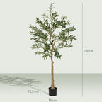 Silk Leaf Artificial Olive Trees