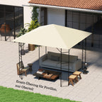 3 x 3(m) Gazebo Canopy Replacement, for 01-0867 - Cream