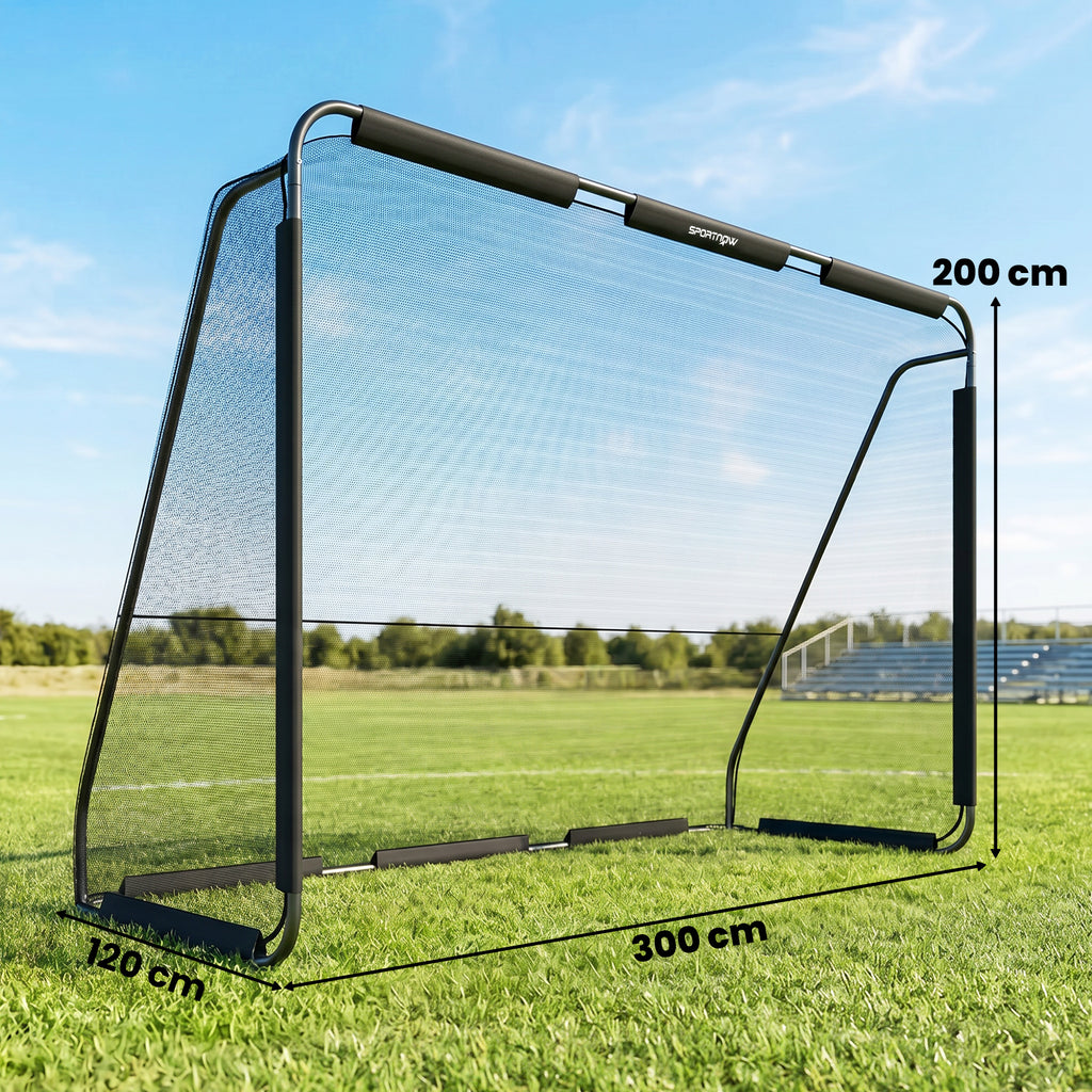 Fußballtor für Garten 300 x 200 cm Reißfestem Tornetz Outdoor Tor