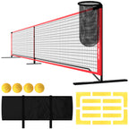Pickleball-Netz tragbares Set, 6,7 m Pickleball-System mit Netz