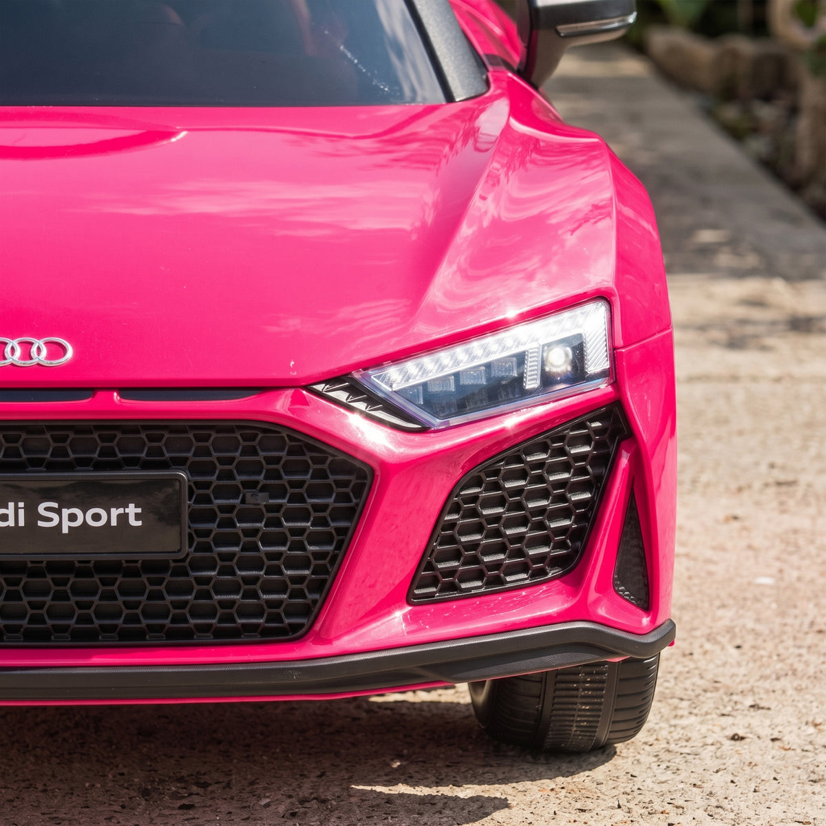 Kinder Elektroauto Audi R8 12V Kinderauto Fernbedienung Rosa