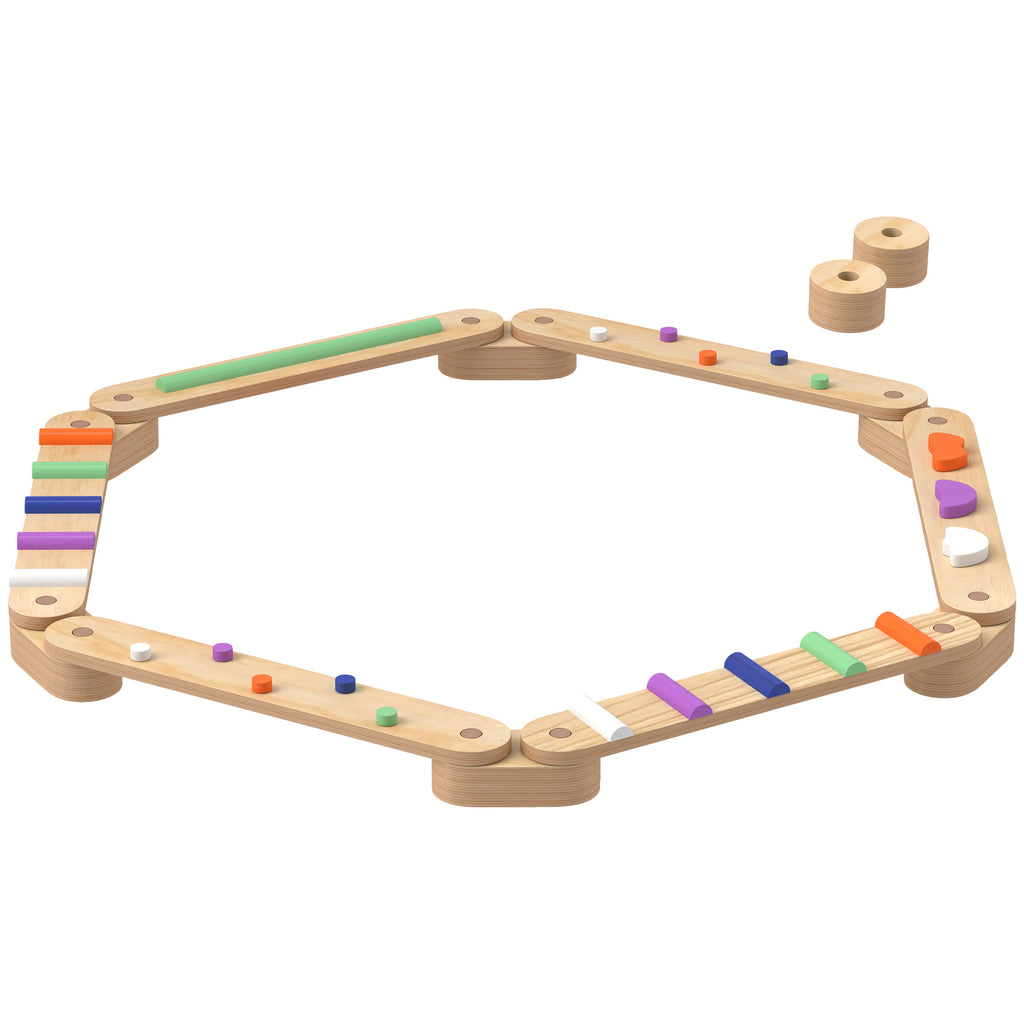 Wooden Balance Beam for Kids, Balance, Coordination, Agility