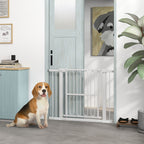 Türschutzgitter Hund, 76-104 cm Absperrgitter ohne Bohren, Treppengitter