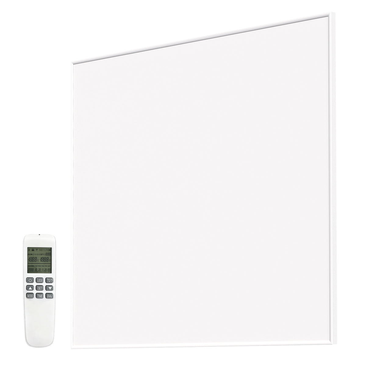 Elektrischer Heizer, Wandmontage, Infrarot-Heizung, energiesparend, Thermostat, Timer, Fernbedienung, Überhitzungsschutz