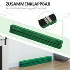 Schwebebalken 210cm Faltbar Gymnastik für Kinder, Erwachsene Grün