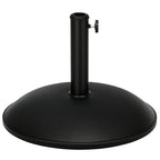 Heavy Duty Cement Parasol Base 20kg Round Patio Umbrella Stand Garden Outdoor Shade Holder for Dia. 35mm/38mm/48mm Poles