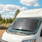 Solarpanel 100W 18V Tragbares Outdoor Solarladegerät mit 2 USB, LCD-Anzeige IP67 Wasserdicht