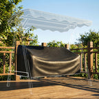 3-Sitzer Gartenschaukel-Abdeckung, wasserdichte Schutzhülle, winddicht und UV-beständig, 420D Oxford-Stoff