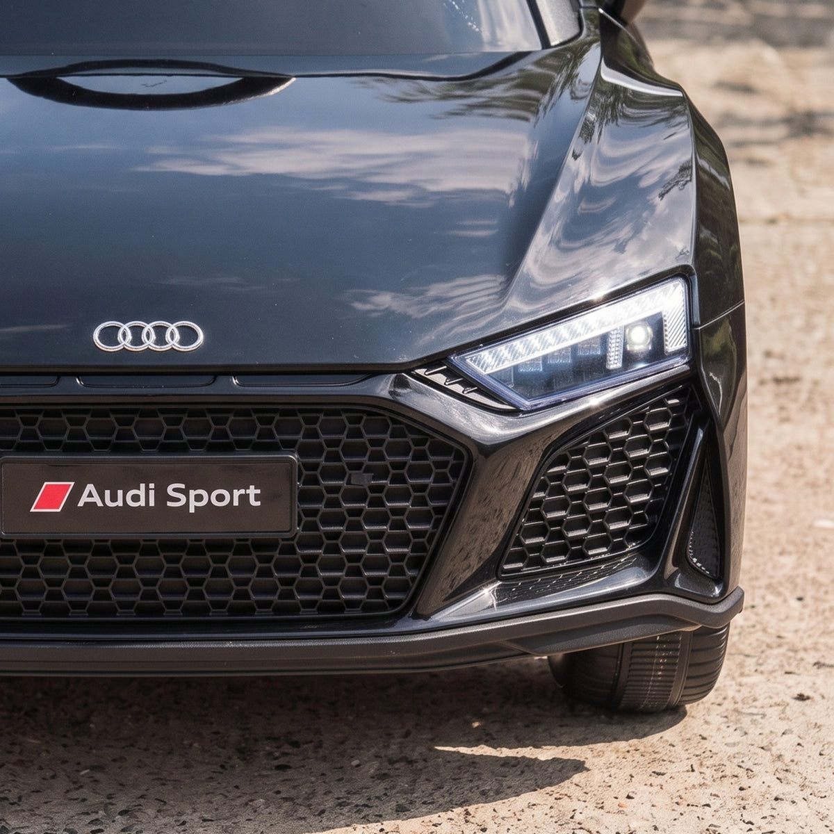 Kinder Elektroauto Audi R8 12V Kinderauto Fernbedienung Schwarz
