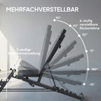 Hantelbank Verstellbar 4 in 1 Trainingsbank mit Beinstrecker