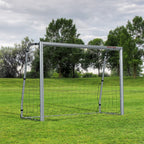 8ft x 5ft Football Goal, Football Net for Garden with Ground Stakes, Quick and Simple Set Up