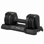 Verstellbare Hantel Set, 11 kg Hanteln mit Schnelleinstellung Ablagefach, rutschfest Griff, Platzsparend
