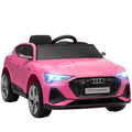 Elektro Kinderauto 12V Elektrofahrzeug Audi E-tron Elektroauto mit Fernbedienung, Sicherheitsgurt, f¨¹r 3-5 Jahre