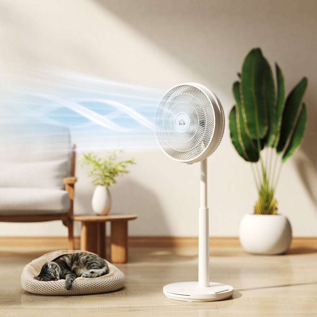 Ventilator, Klimaanlage, 3 Modi, LED-Anzeige, schwenkbar, Kunststoff, Weiß