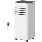 3-in-1 Klimaanlage, Ventilator mit LED-Anzeige, waschbarer Filter, Timer, Weiß