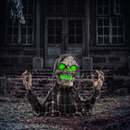 70cm Groundbreaker Skeleton Halloween Animatronic, with Glowing Eyes
