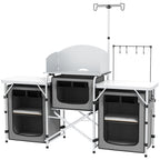 Multi-Storage Portable Camping Kitchen, with Carry Bag