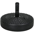 29kg Water/Sand Filled Rattan-Effect Parasol Base