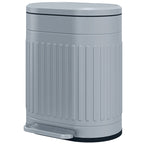 20L Metal Kitchen Bin, with Soft-Close Lid - Grey