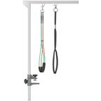 Haustierfrisiertisch Frisiertisch für Haustiere, höhenverstellbar, 36  x 8 x 74 cm, Silber