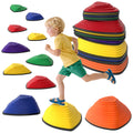 11-Piece Stepping Stones for Kids, Stackable Sensory Toys Outdoor Indoor, Obstacle Course for Balance and Motor Skills