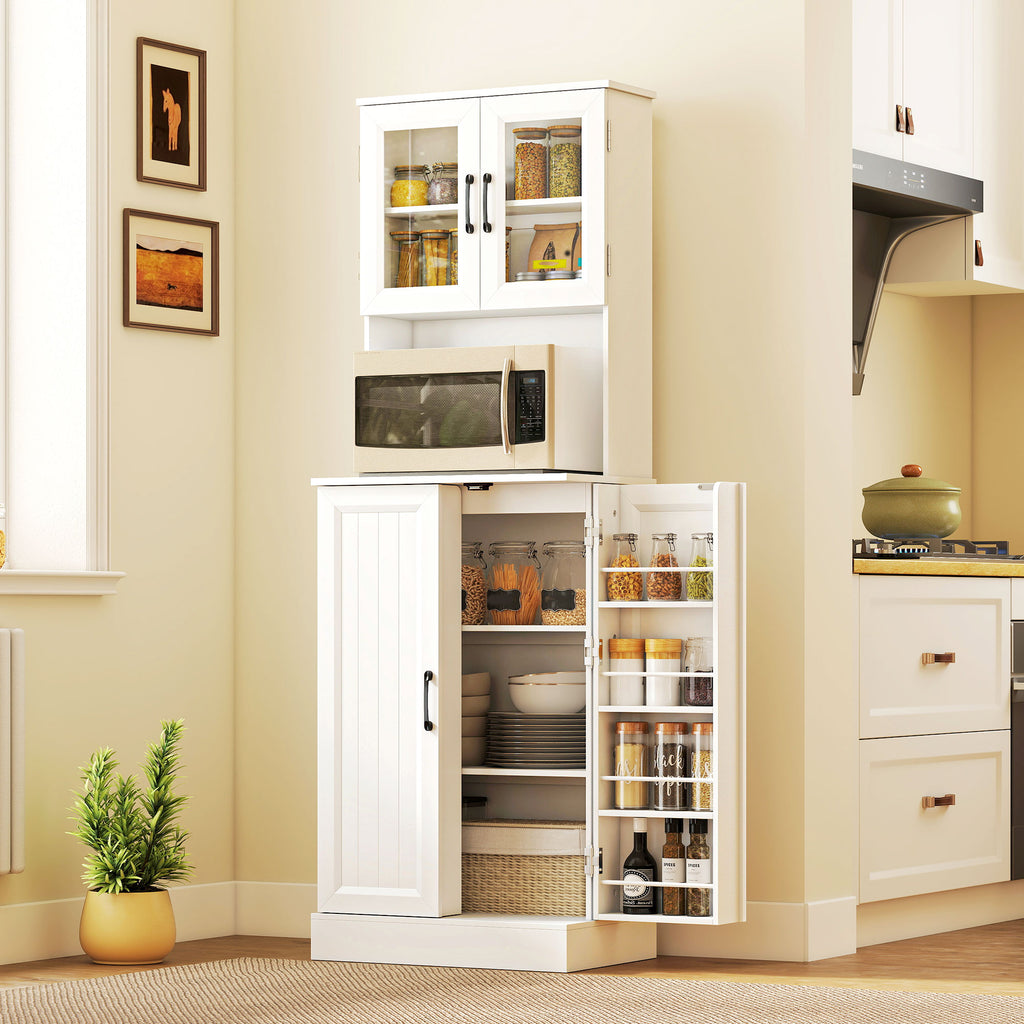 K¨¹chenschrank, verstellbares Regal, Arbeitsplatte, Acrylt¨¹ren, Kabelloch, f¨¹r Wohnzimmer, K¨¹che, Esszimmer, MDF, Wei?