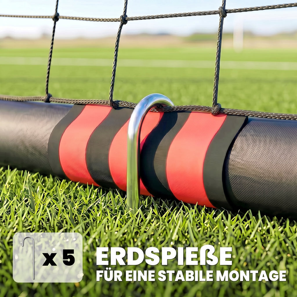 Fußballtor für Garten Groß 180 x 120 cm Jugendliche & Erwachsene