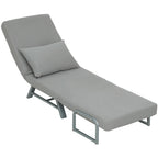 Schlafsessel, Polstersessel, zum G?stebett umwandelbar, ergonomisch, Hellgrau