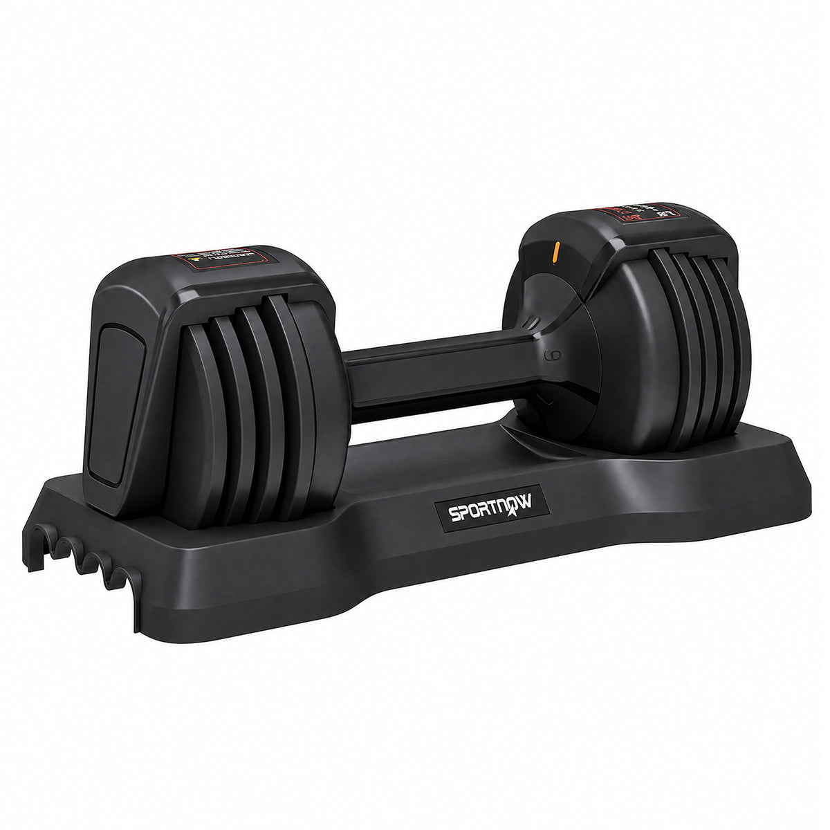 Verstellbare Hantel Set, 11 kg Hanteln mit Schnelleinstellung Ablagefach, rutschfest Griff, Platzsparend