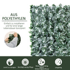 240 cm Artificial Leaf Screen - Green