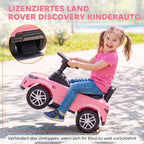 Land Rover Licensed Toddler Ride on Car with Horn, Engine Sounds, Under-Seat Storage, for 18-36 Months, Pink