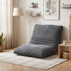 2-in-1 Bodensessel aus Cord, klappbares Bodensofa zum Lesen, Gaming & Meditieren, Schlafsofa für Schlafzimmer