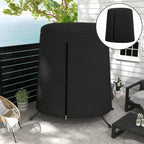 196 x 230 cm Hanging Egg Chair Protective Cover - Black