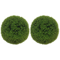 2er-Set Buchsbaumkugel, K¨¹nstliche Pflanzen, Zimmerpflanze mit UV-Schutz, Deko-Pflanze, f¨¹r Indoor, Outdoor, Gr¨¹n