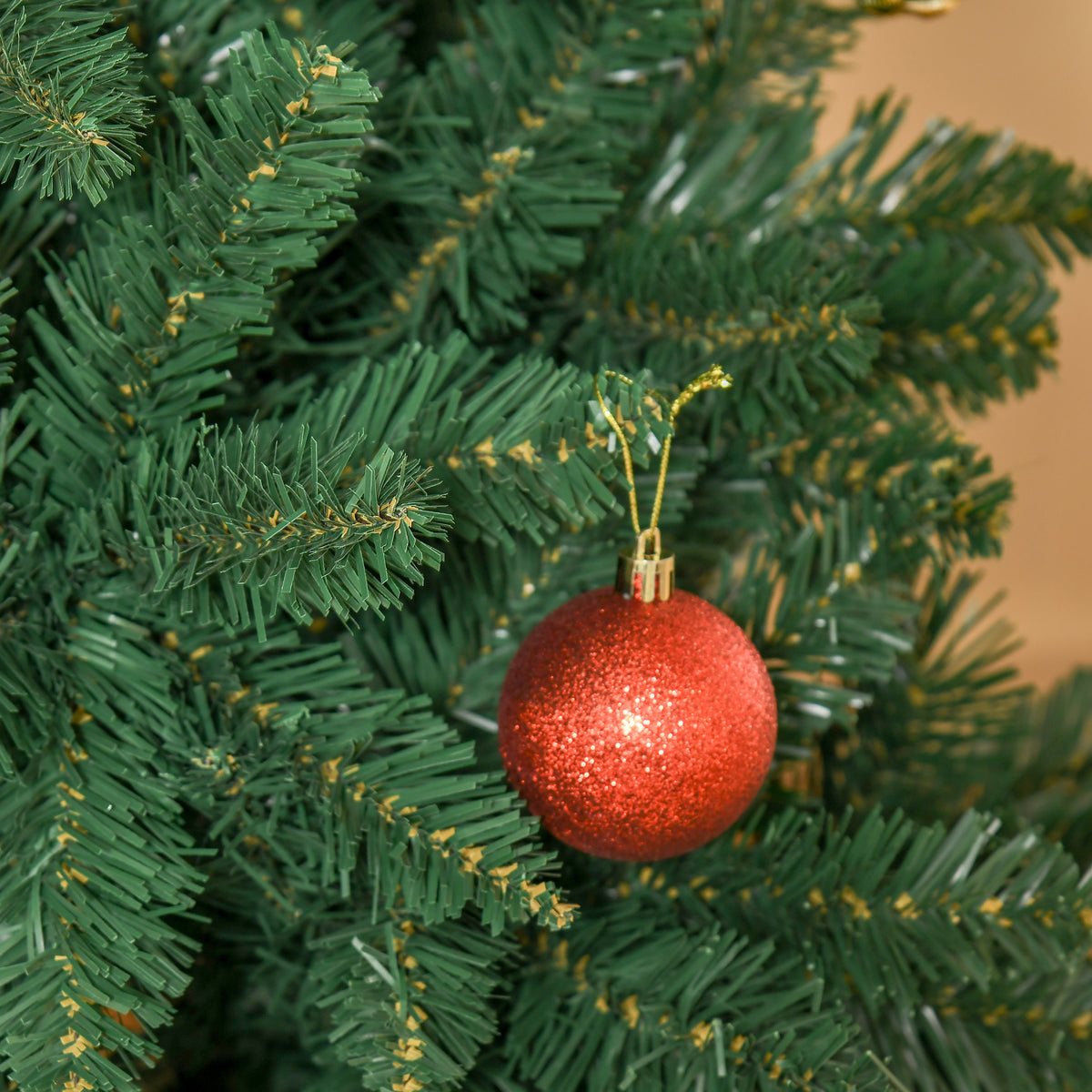Künstlicher Weihnachtsbaum 150 cm künstlich Tannenbaum mit 946 Spitzen Christbaum Weihnachtsdeko inkl. Metallständer für drinnen