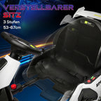 24 V Elektro Go-Kart für Kinder Drift-Funktion für 6-12 Jahre Weiß