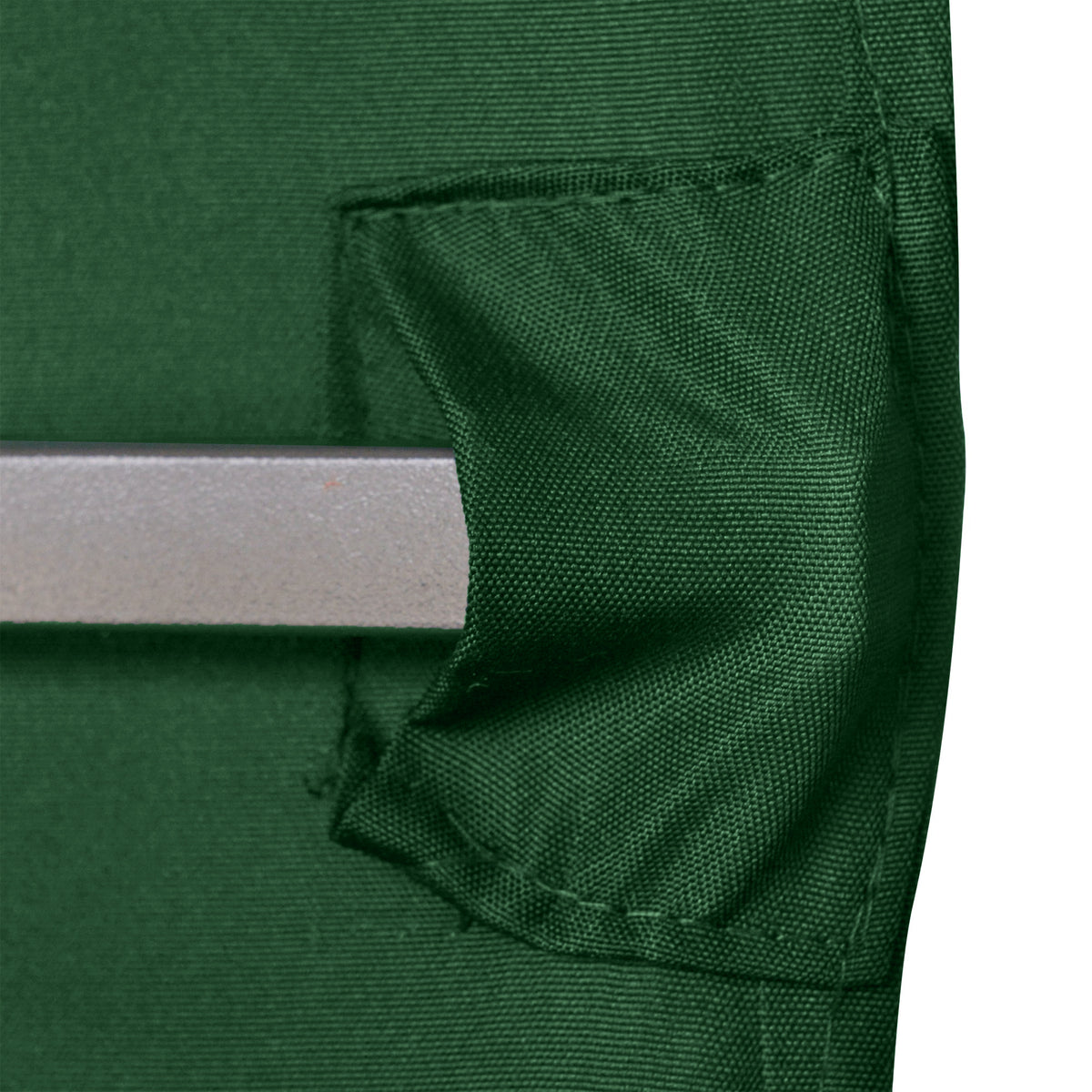 Ersatzdach für Gartenpavillon, 8 Wasserabflusslöcher, einfache Montage, Polyester, grün, 2,98 x 2,98 m