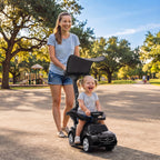 3-in-1 Rutschauto mit Schiebstange Mercedes-Benz Schwarz