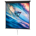Beamer Leinwand 178 x 178 cm 99 Zoll 1:1 HD 4K Projektionsleinwand für Heimkino Büro-Präsentationen
