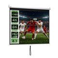 Beamer Leinwand 203 x 152 cm 100 Zoll 4:3/ 16:9 Projektionsleinwand Manuell f¨¹r Heimkino