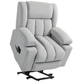 Elektrischer Aufsteh-Sessel, Weicher, samtartiger Stoff, USB-Anschl¨¹sse
