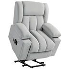 Elektrischer Aufsteh-Sessel, Weicher, samtartiger Stoff, USB-Anschl¨¹sse