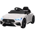 Kinder-Elektroauto, Mercedes-Design, 12V Motoren, Fernbedienung, LED-Lichter, Musik, f¨¹r 3-6 Jahren Kinder, Wei?