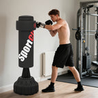 175cm Heavy Boxing Bag with Stand and Suction Cup Base
