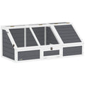Schildkr?tenbox, Outdoor Schildkr?tengehege, bodenloses Design, leicht zu ?ffnen, Schildkr?tenhaus, Hellgrau
